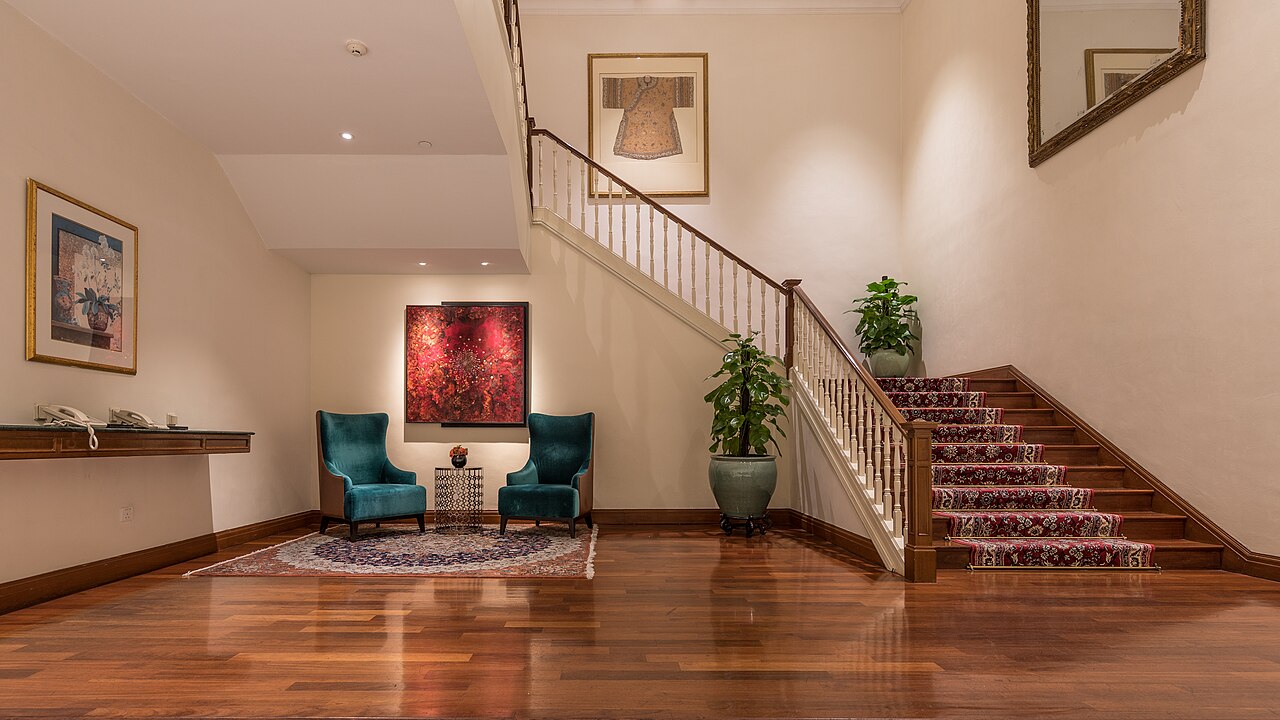 Intérieur d'habitation rénové